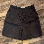 Liz Claiborne  Black Women's Pleated Shorts / DG64 Photo 0