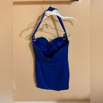 Babyboo  blue halter mini dress Photo 2