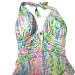 Lilly Pulitzer  Lanai Halter One Piece Swimsuit Size 4 Photo 3