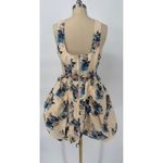 NWT Siempre The Label Mia‎ Bubble Mini Dress in Blue Posy Floral Sz Small $348 Photo 6