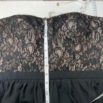 AQUA  black cocktail lacy corset mini dress milkmade dress barbiecore  Sz 10 Photo 10