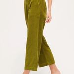 Lacausa Jasper Corduroy Crop Trousers Moss Green 4 Photo 1