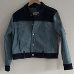 éTica Jett Boxy Crop Denim Jacket, Size Small Photo 1