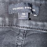 Universal Standard Faded Black High Rise Skinny Ankle Jeans Sz 16 Plus Photo 5
