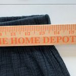 Free People Black Gauze Wide Leg Cropped Pants XS Photo 4