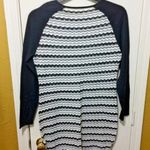 Trina Turk NEW  women's L large shimmer knit lace long sleeved tunic dress NWOT Photo 1