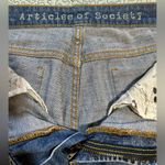 Articles of Society Distressed Straight Cropped Jeans Size 31 Photo 5