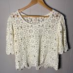 Solitaire CROCHET FLOWER TOP, LARGE Photo 0