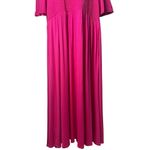 Boden Bethany Smocked Jersey Dress in Berry Pink Milk Maid Renaissance 14 Size undefined Photo 4