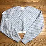 Champion Cropped Sweatshirt Printed Cotton Jersey Photo 0