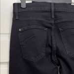 James Jeans  Twiggy Black Clean II Jet Black Denim Dry Aged Jeans - Size 28 Photo 6