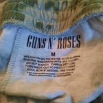 Lounge Guns & Roses Sweatpants Womens Medium Green Tie Dye Cropped Casual Photo 3