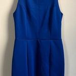 Blanc  medium blue sleeveless dress Photo 0