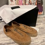 Alexander Wang  Devon nubuck zip front espadrille shoes Photo 11