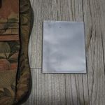 Liz Claiborne  Floral Wallet Coin Purse‎ Small Brown Canvas Zip Closure Photo 8