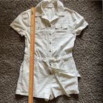 Anthropologie  34N 118W Giana Utility Romper
Sz M Style 47526413 100% Cotton Photo 8
