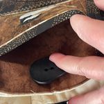 Artisan Quilted  embroidered Chic-a-dee double handle satchel. Photo 6