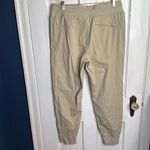 Athleta Trekkie North Jogger Ecru Tan Khaki Mid Rise Pants #405726 W1250 Sz 12 Photo 12