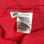 Disney  World Spirit Jersey Long Sleeve Graphic Tee Travel Red Orange Womens‎ XS Photo 9