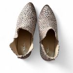 Cheetah Print Faux Leather Ankle Booties Size 9 Photo 2