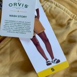Orvis NWT ‎ Cotton Lyocell Shorts Sz S Yellow Pull on Comfort Hiking Summer Photo 1