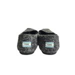 Toms 🔃 Classic Black Gray Tweed Slip On Loafer Flats Photo 4