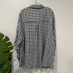 Lane Bryant NWT Black and White Gingham Blouse plus size 26/28 Photo 1