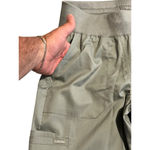Landau Scrubs Womens XS Proflex Flat Front Cargo Jogger Seagrass Stretch NWT Green Photo 5