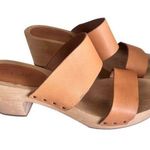 Madewell Clara camel Clog Sandal size 6 Photo 6