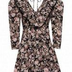 St. Roche NWT Hatfield Mini Dress in Belladonna Sz 0 Black Photo 0