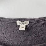 J.Crew  Sequin Grey Half Sleeve Shirt Photo 5