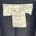 Cache Vintage RARE Classic Black Red Steam Punk Blazer Small Photo 1