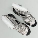 Dirty Laundry  Fun Stuff Gladiator Heeled Sandal in White Photo 6