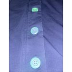 Matilda Jane  A Million Little Things Jacket Small Blue Zip Button Up Peacoat Photo 1