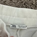 ZARA  White and Black Athletic Shorts Photo 1