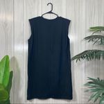 NEW The Drop Mariana Power Shoulder Mini Dress size L Large NWT Black Photo 3