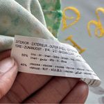 ZARA  | Green Floral Smocked Belted Mini Dress Sz M Photo 9