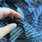 Urban Outfitters ROSIE RUFFLE TUBE TOP SIZE S DENIM BLUE PEACHES PEACH CROP Photo 4