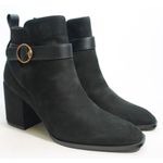 Vionic  Tenley Black Ankle Boots Soze 5 Mid Shaft‎ Water Repellant New Photo 0