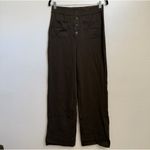 Halara NWT High Waist Button Straight Leg Casual Pants Medium Photo 1