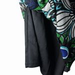 Y2K I.N. Studio Petite Womens PS Floral Empire Waist Top Dark Coquette Soft Goth Green Size undefined Photo 6