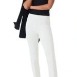 Spanx NWT On-the-Go Ankle Slim Straight Pants Classic White Photo 1
