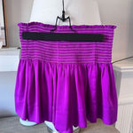 Koch Purple Erika Pleated Skirt Size XSmall Photo 0
