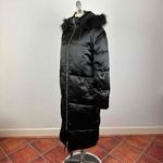 Missguided NWT Longline Hooded Puffer Coat w/ Fur Trim Hood Photo 2