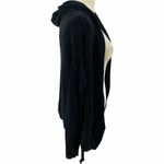 Lululemon Black Sweater Cabin Yogi Wrap Heathered Womens 4 Photo 2