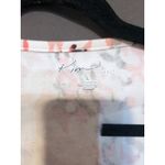 kim rogers Abstract Print V Neck Top, Women's Large Spotted Blouse, 3/4 Sleeve Photo 2