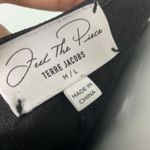 Feel the Piece Terre Jacobs  V-Neck Black Tank with Zipper Sides Photo 5