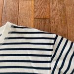 ZARA cream white and black  crewneck Photo 5