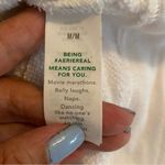 Aerie White Long Sleeve Oversize Hoodie Size Medium Photo 4