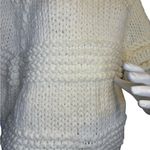 Wishlist  Chunky crewneck hand made sweater size s/m. Photo 9